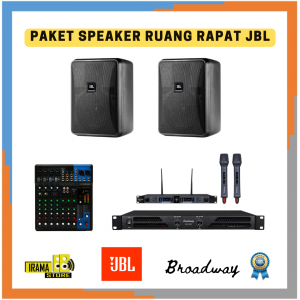 Paket Sound System Ruang Rapat Speaker JBL - 25M2 B